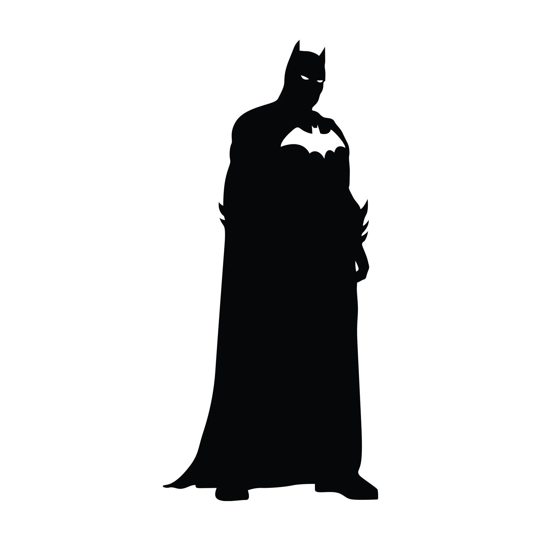 BatmanSilhouetteBlack